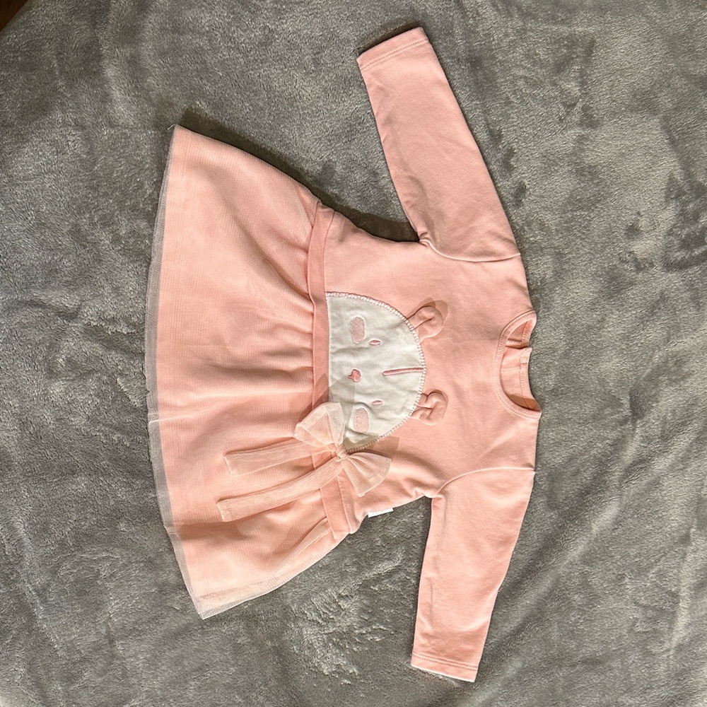 Hannah Pink Casual Kids Dress